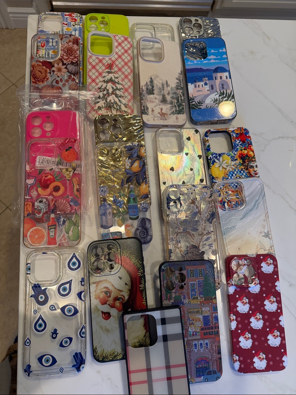 21 Decorative Assorted IPhone 15 Pro Max Phone Cases